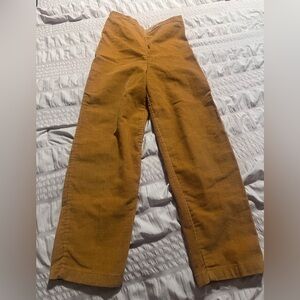 Vintage Sears Mustard Corduroy Pants